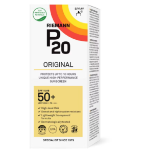 Product Box showing EU / UK SunScreen Ratings Example
